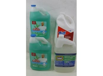 4 Gallons Of Misc. Cleaner  Includes Tilex, Mr Clean & Comet