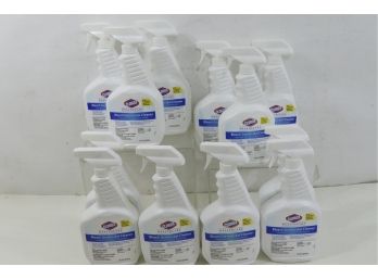 12 Bottles Of Clorox Healthcare Bleach Germicidal Cleaner Spray Dispatch Disinfectant 22 Oz Brand New