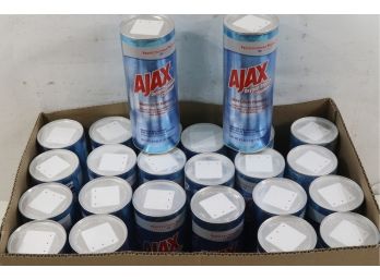 24 Cans Of Ajax Oxygen Bleach Cleanser Heavy-Duty Formula