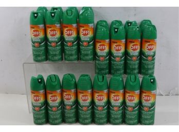 21 Cans Of Off! Deep Woods Insect Repellent