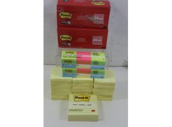 Large Group Of Misc.  Post It Notes
