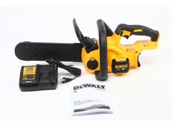 DEWALT12 In. 20V MAX Lithium-Ion Cordless Brushless Chainsaw