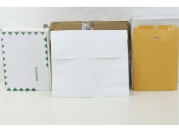 3 Boxes Of Misc. Envelopes Includes Universal , Tybek & Shiplite