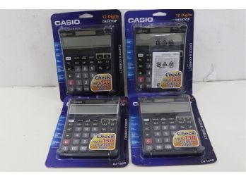 4  Casio DJ-120D Business Desktop Calculator With Check & Correct New