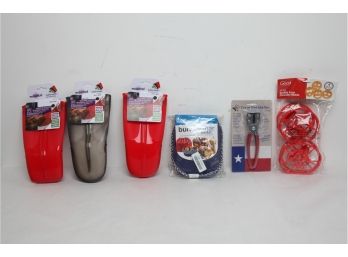 Miscellaneous New Kitchen Items ~ Silicone Oven Mitts & Pancake Molds, Nutcracker & More