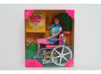 Vintage 'Share A Smile Becky' Special Edition Barbie 'Becky' In Her Wheelchair