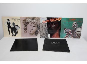 6 Vintage Rock & Roll Vinyl Albums ~ Fleetwood Mac, The Doors, The Eagles, ACDC, Queen & More