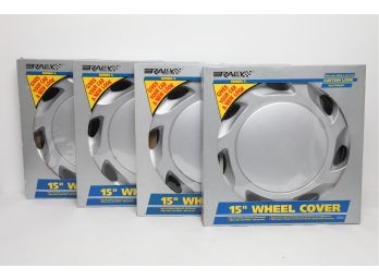 Set Of 4 N.I.B. 14' Wheel Covers - Rally Series 5