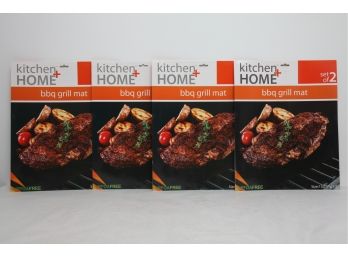 4 New BBQ Grill Matts By Kitchen Home (15.75' X 13')