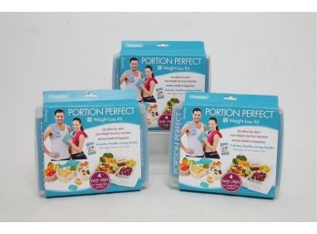 3 New 'Perfect Portion' Bentology Weight Loss Kits In Turquoise