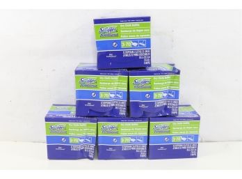 6 Boxes Of Swiffer Dry Refill Cloths - White 32-Sheet/Box