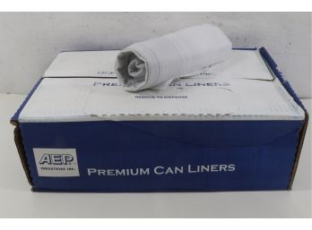 10 Rolls Of Webster Low Density Can Liners - 33' X 39' -