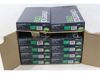 10 Boxes Of Universal Hanging File Folders, 1/5 Tab, Legal, Green, 25 Folders