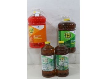 4 Groups Of Pine Sol Multi & All Purpose Cleaner