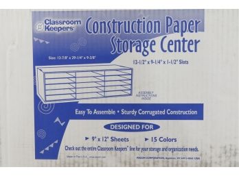 Pacon Corrugated Paper Sorter/Storage Box, 15 Sections