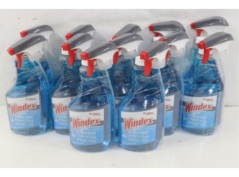 12 Bottles Of Windex Glass Cleaner With Ammonia-D Trigger Spray