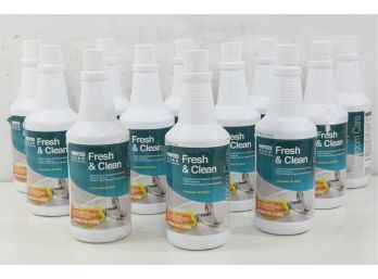 12 Bottles Of Maintex Fresh & Clean Phosphoric Acid Cleaner