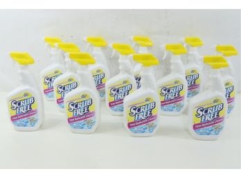 12 Bottles Of OxiClean Scrub Free Lemon Scented Bathroom Cleaner,