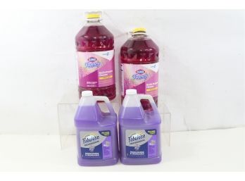 4 Bottles Of   All-Purpose Cleaner..Includes Fabuloso Lavender & Clorox Spring Scent