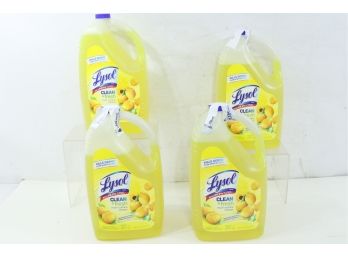 4 Gallons Of Lysol All Purpose Cleaner Liquid 144oz