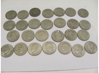Eisenhower One Dollar Coin Lot