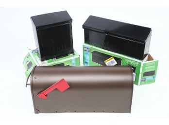 Lot Of 3 New Gibraltar Mail Box