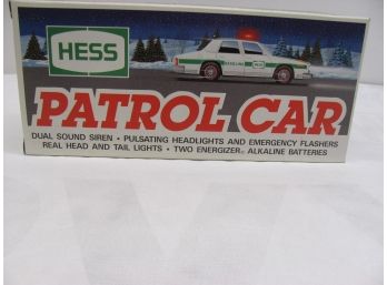Vintage Hess Patrol Car