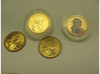 Liberty Sacagawea Coin Lot
