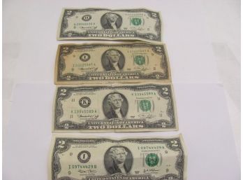 $2 Dollar Bill Lot