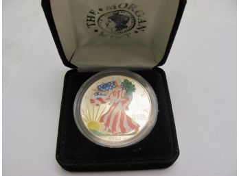 2000 US Colorized Silver Eagle Coin