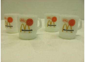 Vintage Anchor Hocking McDonalds Cups