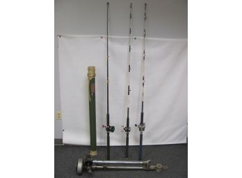 Fishing Pole Lot With Motor