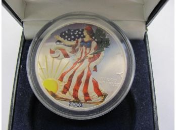 2003 American Eagle Silver Dollar .999 Fine Silver