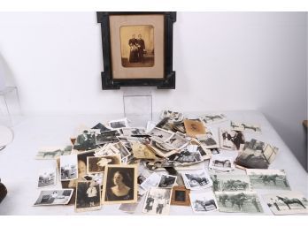 Large Group Of Vintage And Antique Photographs