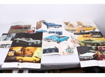 Group Of 1969-70 Mercury Car Dealer Brochures