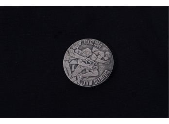 1964 Tokyo Sterling Silver Medal