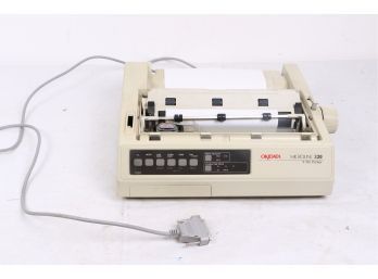 Vintage Okidata Microline 320 GE5253A 9 Pin Dot-Matrix Printer