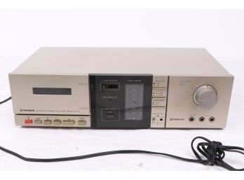 Vintage  Pioneer Stereo Cassette Tape Deck CT/4