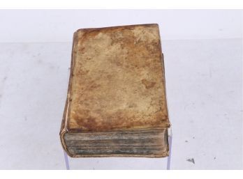 Antique Circa 1740's German Book