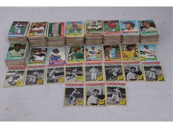 Group Of Vintage 1976 Baseball Cards