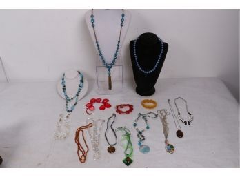 Group Of Murano Glass Costume Jewelry Pieces