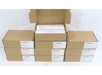 10 Boxes Of UNIVERSAL High-Density Shredder Bags 25-33 Gal Capacity 100/Box