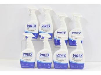 8 Spray Bottles Of Diversey CBD540533 VIREX All Purpose Disinfectant Cleaner