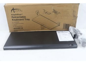 Alera AdaptivErgo Clamp-On Keyboard Tray 27 1/2' X 12 1/4' Black