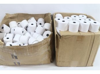 Iconex Impact Bond Paper Rolls, 3' X 150 Ft, White, Over 100 Rolls.