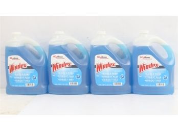 4 Gallons Of Windex Glass & More Multi-surface Cleaner