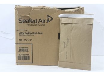 100 Sealed Air Jiffy Padded Self Seal Cushion Mailers 7 1/4' X 12'