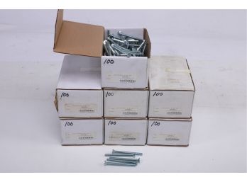 7 Boxes - 1/4 - 20 X 3' Flat Head Phillips Screws - New