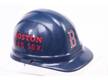 Omega II Safety Helmet With Red Sox Logo - New