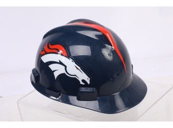 MSA Safety Helmet With Denver Broncos Logo - New